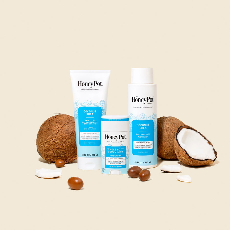 Coconut Comfort. Shea Nourishment.